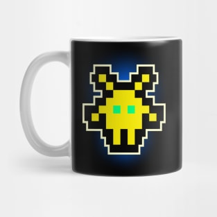 Yellow Invader Mug